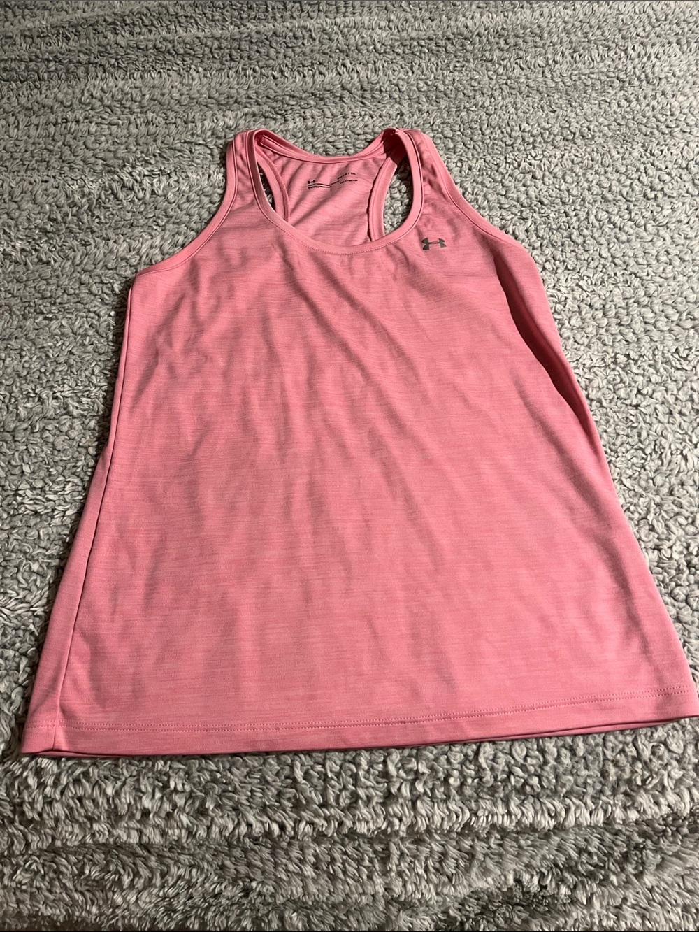 Under Armour Pink Racerback Athletic Tank Top